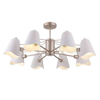 Люстра 8*E14 40Вт Золото IP20 Manon FR5037PL-08S Freya