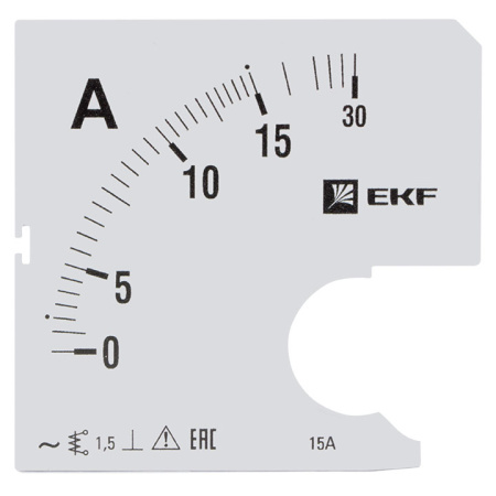 Шкала сменная для A961 15/5А-1,5 PROxima EKF