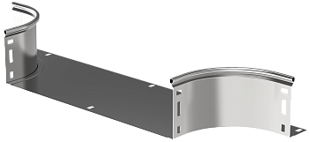 ESCA Отвод Т-образный плавный тип Г01 100х400мм IEK