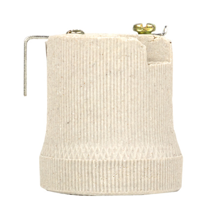 Патрон керамический E27 с держателем PROxima EKF