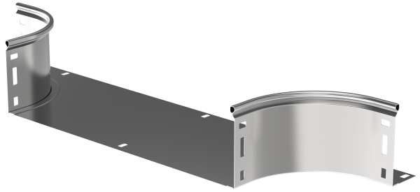 ESCA Отвод Т-образный плавный тип Г01 100х400мм IEK