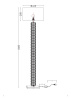 Торшер 1*E27 60Вт Хром IP20 Talento DIA008FL-01CH Maytoni