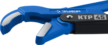 КТР-45, №0, ключ трубный, изогнутые губки ЗУБР