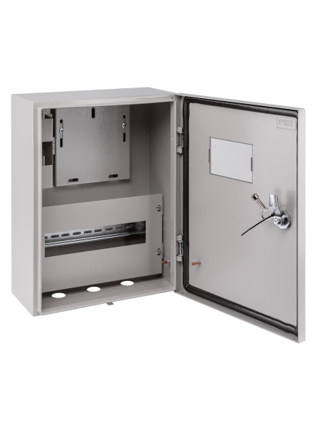 Корпус металлический ЩУ-1ф/1-0-12 IP66 (ЩУРН-1/12 IP66) (395х310х165) TDM