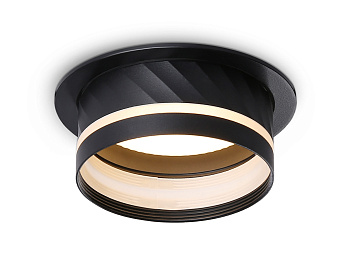 Светильник встраиваемый TN5219 BK черный GX53 D110*50 Ambrella Light