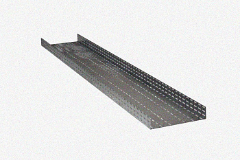 Лоток глухой ЛМГ 600х65х2000 УТ1,5, горячее цинкование S1,5