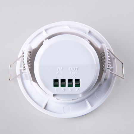 Инфракрасный датчик движения 8m 2,2-4m 800W 360° белый IP20 (a041244) Elektrostandard