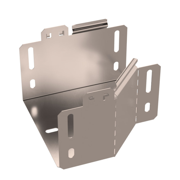 Переходник левый Стандарт INOX (AISI 409) 150х100х100 Промрукав