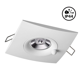 Св-к встр.влагозащ.IP44 GU10 50W 220V WATER белый B NOVOTECH