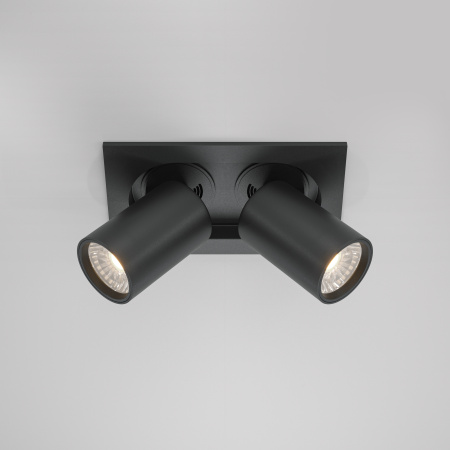 Встраиваемый светильник LED 20Вт Черный IP20 Downlight DL045-02-10W4K-B Technical Maytoni