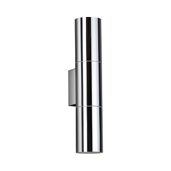 Настенный св-к IP44 LED E27 max 2*7W BAZEL хром/металл ODEON LIGHT