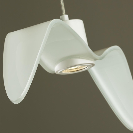 Подвес GU10 1*5W BIRDS белый/стекло ODEON LIGHT