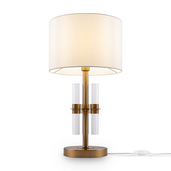 Настольный светильник 1*E14 40Вт Латунь IP20 Lino FR5186TL-01BS Freya