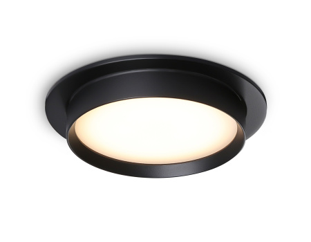 Светильник встраиваемый TN5227 BK черный GX53 D110*35 Ambrella Light