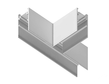 Коннектор T-образный для накладного шинопровода Magnetic GL3373 WH белый L170*85*53.7 Ambrella Light