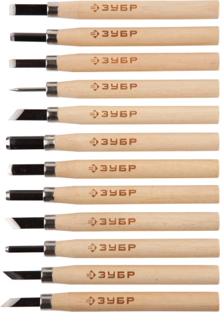 Резцы "ЭКСПЕРТ" фигурные профессиональные, 12шт ЗУБР