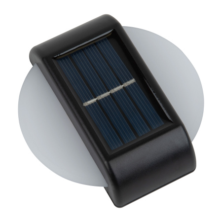 Светильник на солнечной батарее настенный 6LED 0,06W 90x85x90 IP44 бел/черн Uniel Светильник на солнечной батарее настенный 6LED 0,06W 90x85x90 IP44 бел/черн Uniel