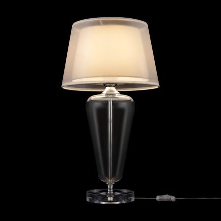Настольная лампа 1*E27 40Вт Хром IP20 Verre Z005TL-01CH Maytoni