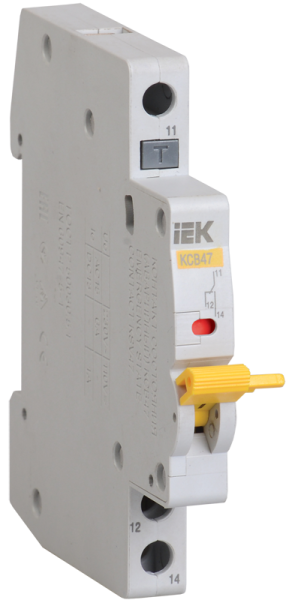 Контакт состояния КСВ47 новая серия на DIN-рейку IEK