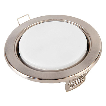 Светильник встраиваемый GCL-2GX53-H18-SN сатин-никель 2/50 General