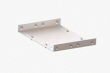 Соединитель лотковый замковый СЛЗ-500х50х1,5 УХЛ1, оцинкованный лист, S1,5