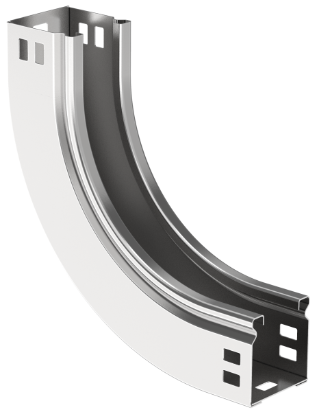 ESCA Поворот плавный 90град тип В10 50х50мм IEK