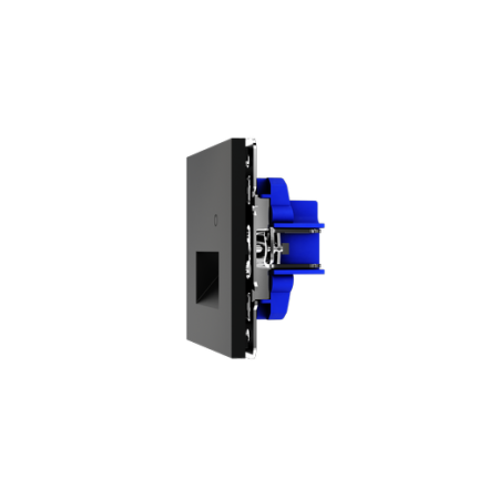 Подсветка светодиодная встраиваемая Voltum S70 с датчиком, (черный матовый)