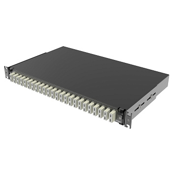 Оптическая полка выдвижная 1U с адатерами 24 х duplex SC ОМ2 в комплекте с лицевой панелью, пигтейлами, сплайс-кассет(ой/ами) и гильзами КДЗС DKC Оптическая полка выдвижная 1U с адатерами 24 х duplex SC ОМ2 в комплекте с лицевой панелью, пигтейлами, сплайс-кассет(ой/ами) и гильзами КДЗС DKC