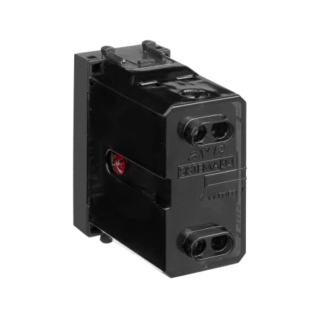 Звонок модульный, "Avanti", "Черный матовый", 1 модуль DKC