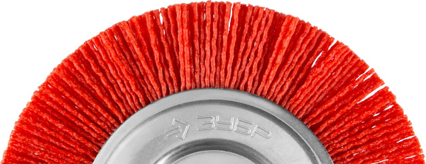 Профессионал. Щетка дисковая для УШМ, нейлоновая проволока с абразивным покрытием, 150х22мм ЗУБР