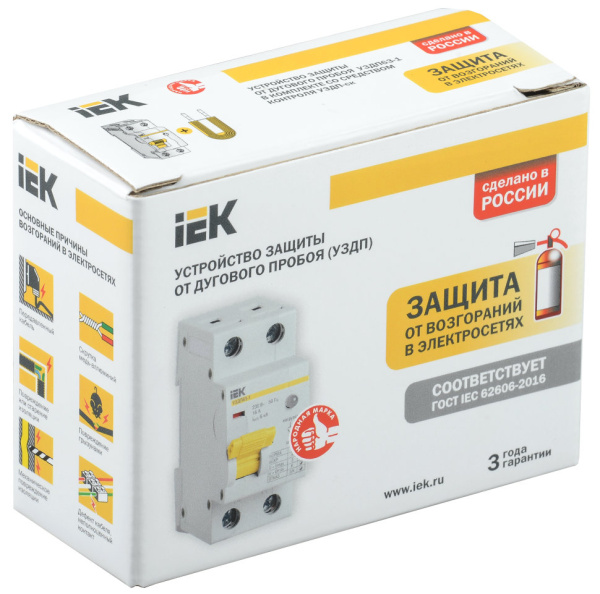 Устройство защиты от дугового пробоя УЗДП63-1 32А IEK