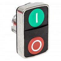 Исполнительный механизм кнопки XB4 "пуск-стоп" плоский возвратный без фиксации, с подсветкой PROxima EKF
