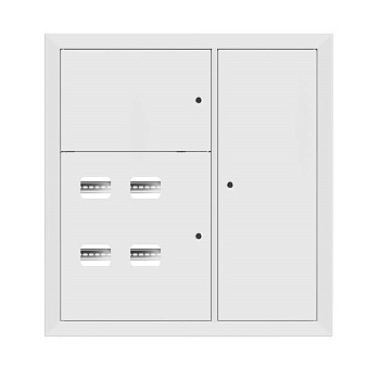 Щит этажный 4 кв, RAL9003 (1000х950х150) PROxima EKF