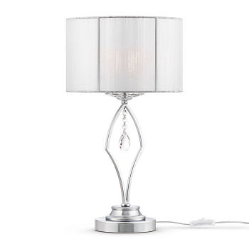Настольная лампа 1*E14 40Вт Хром IP20 Miraggio MOD602-TL-01-N Maytoni