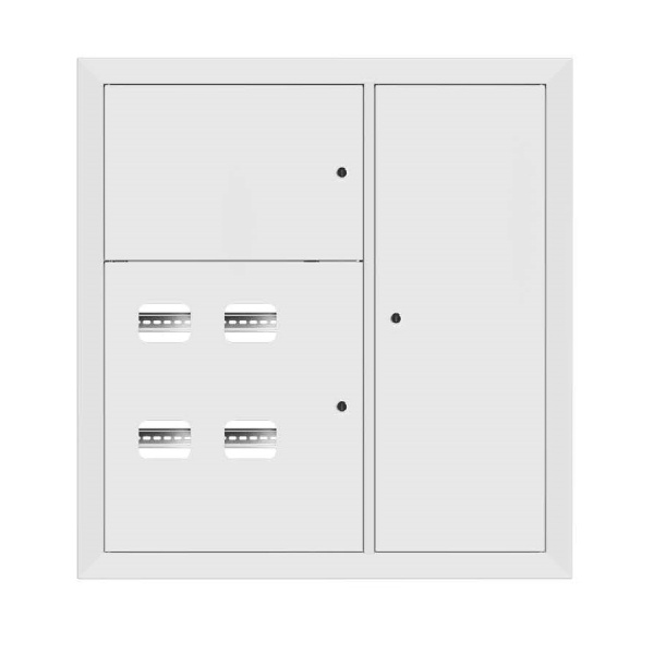 Щит этажный 4 кв, RAL9003 (1000х950х150) PROxima EKF