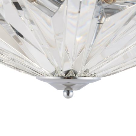 Потолочный светильник 6*E14 60Вт Хром IP20 Facet MOD094CL-06CH Maytoni