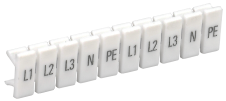 Маркеры для КПИ-1,5мм2 с символами "L1, L2, L3, N, PE" IEK