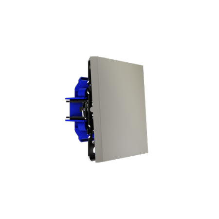 Выключатель встраиваемый Voltum S70 одноклавишный 10А, (шелк)