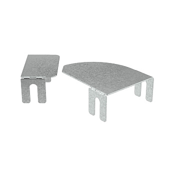 Крышка на горизонтальный изменяемый угол СРО 0-45град. 200, цинк-ламельная DKC