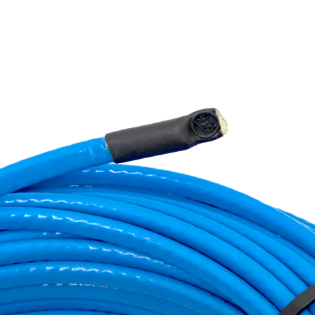 Кабель нагревательный саморегулирующийся DSE-15F (15 Вт/м) 200 м, фторполимер EKF