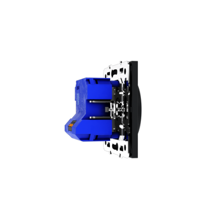 Светорегулятор встраиваемый Voltum S70 поворотно-нажимной 600 Вт, (графит)