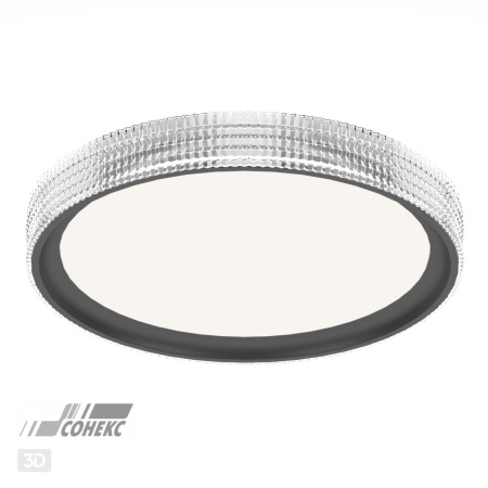 Св-к пластик/белый/черный LED 72Вт 3000-6000К D490 IP43 пульт ДУ SHINY SONEX