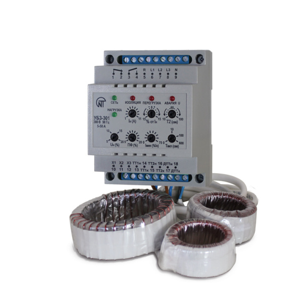 Универсальный блок защиты УБЗ-301 10-100А Новатек-Электро Универсальный блок защиты УБЗ-301 10-100А Новатек-Электро