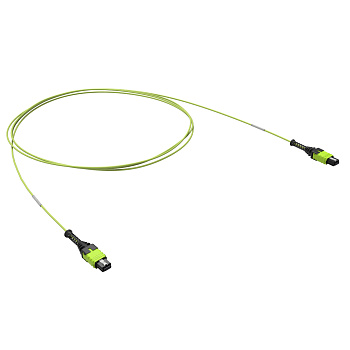 Патчкорд 12ОВ 50/125 OM5, 1xMTP PRO (12)/1xMTP PRO(12), 3м DKC
