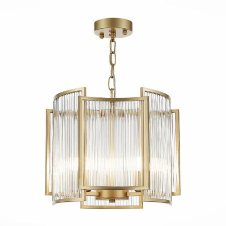 Люстра подвесная Шампань/Прозрачный, Шампань E14 3*60Вт SL1234.203.03 ST LUCE