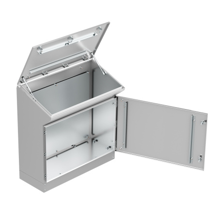 Пульт управления напольный "Inox" AISI304 TP10 IP55 (960х1000х400) EKF