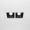 Встраиваемый светильник LED 20Вт Бело-черный IP20 Downlight DL043-02-10W4K-SQ-WB Technical Maytoni
