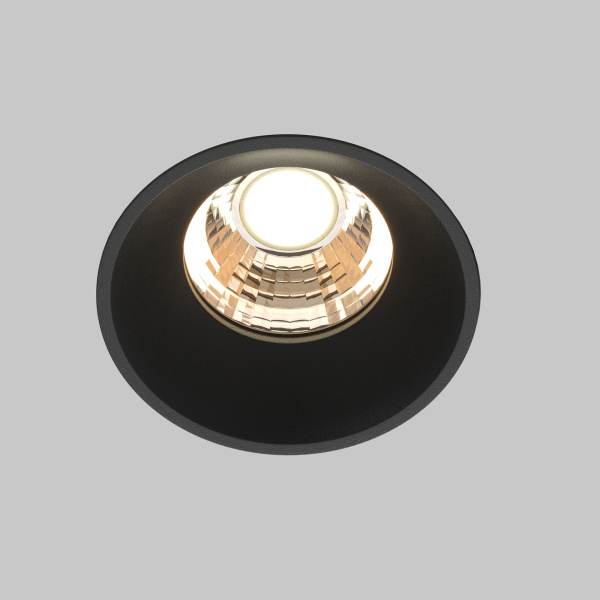 Встраиваемый светильник LED 7Вт Черный IP20 Downlight DL058-7W3K-TRS-B Technical Maytoni