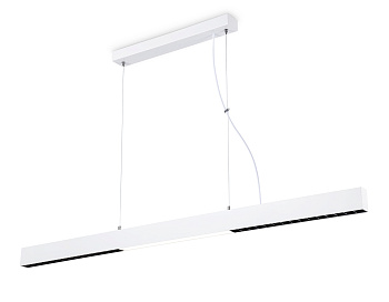 Подвесной светодиодный светильник FL5965 WH белый 48W 4200K 1200*35*1305 (Без ПДУ) Ambrella Light