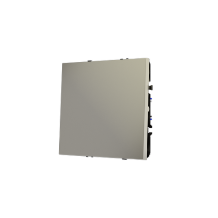 Выключатель встраиваемый Voltum S70 одноклавишный 10А, (шелк)